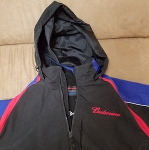 Budweiser Bud Light Coat (REMOVABLE FLEECE)